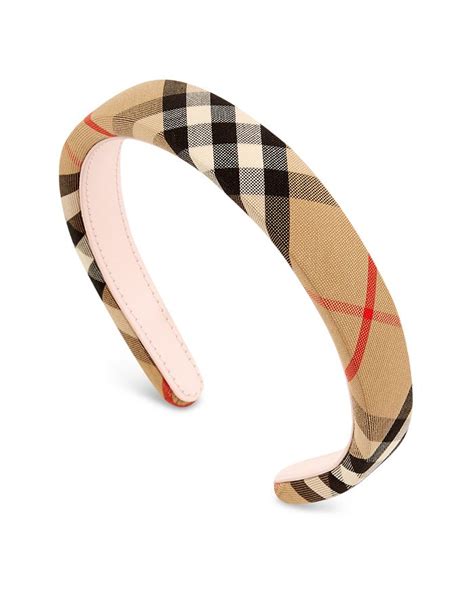 burberry girl's check headband|Burberry Limited.